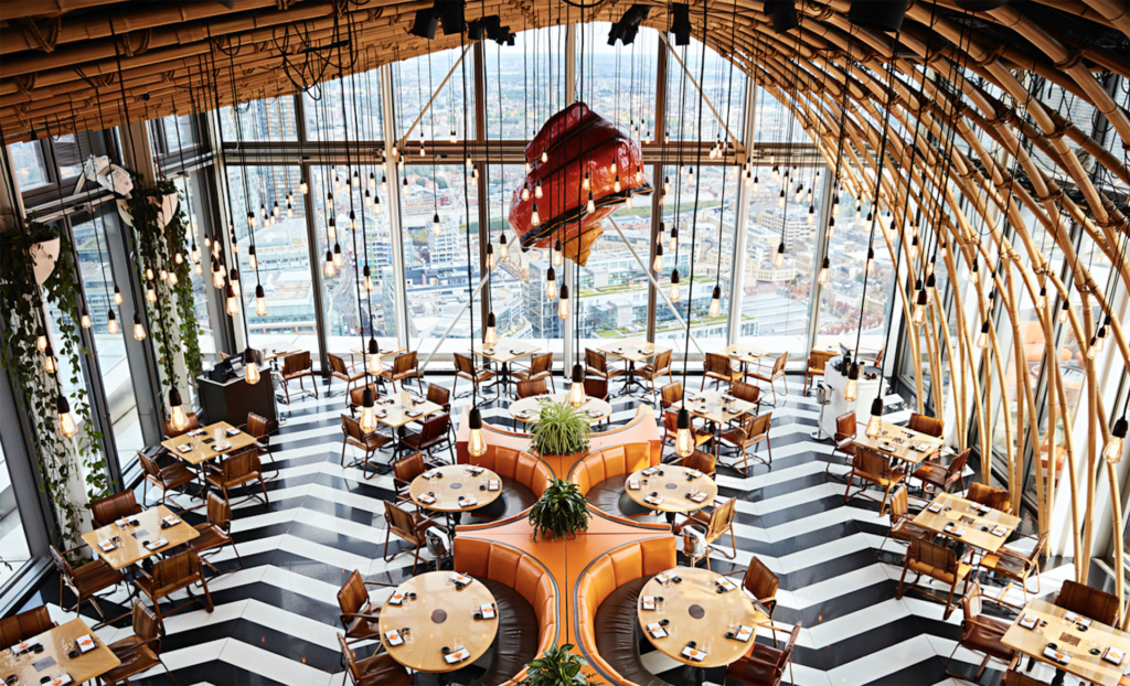 Japanese Restaurant with a view in London SUSHISAMBA