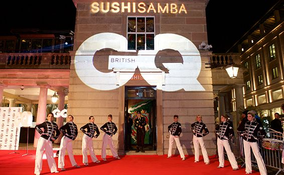 SUSHISAMBA Covent Garden British GQ party