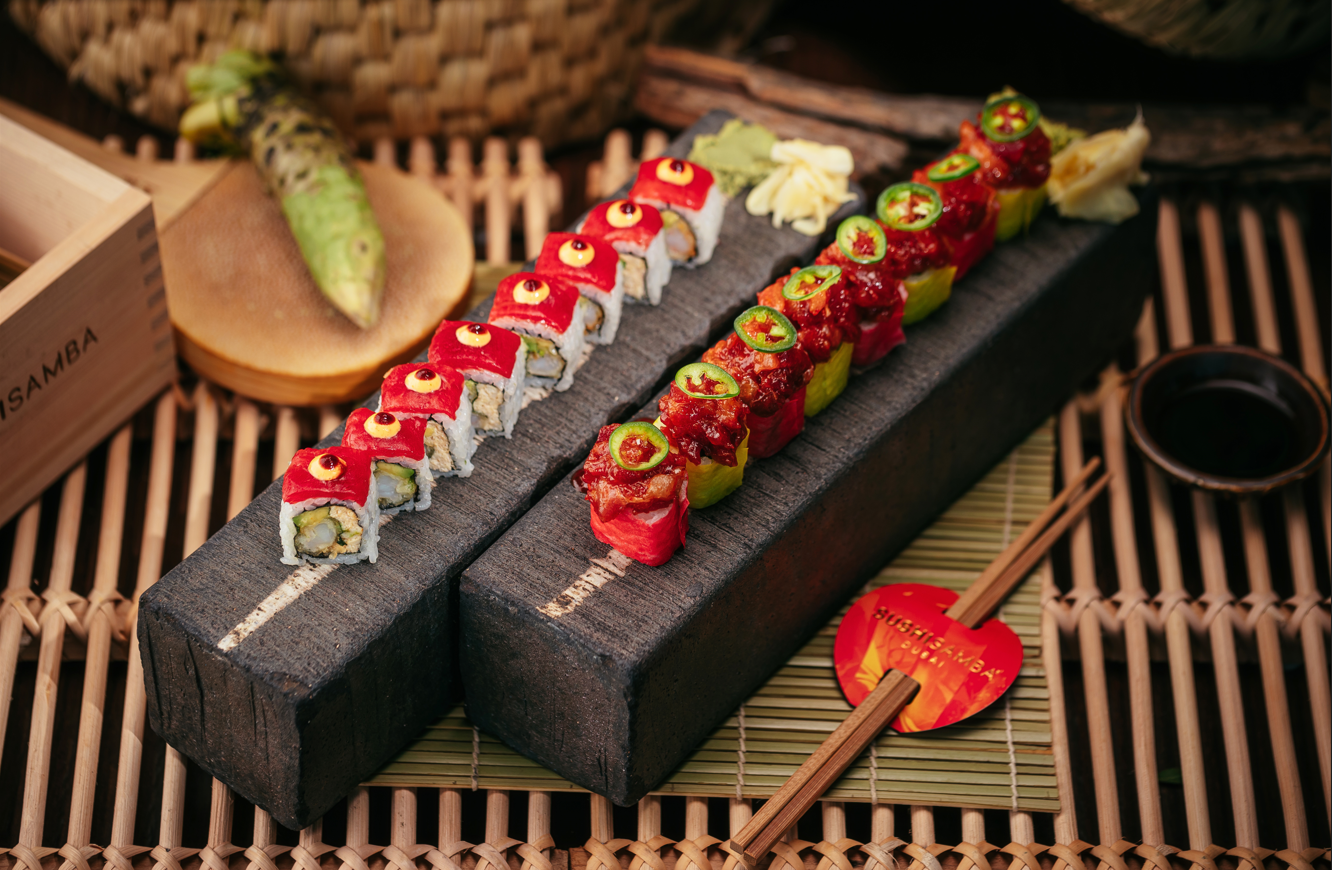 Bahia and spicy tuna SS Dubai