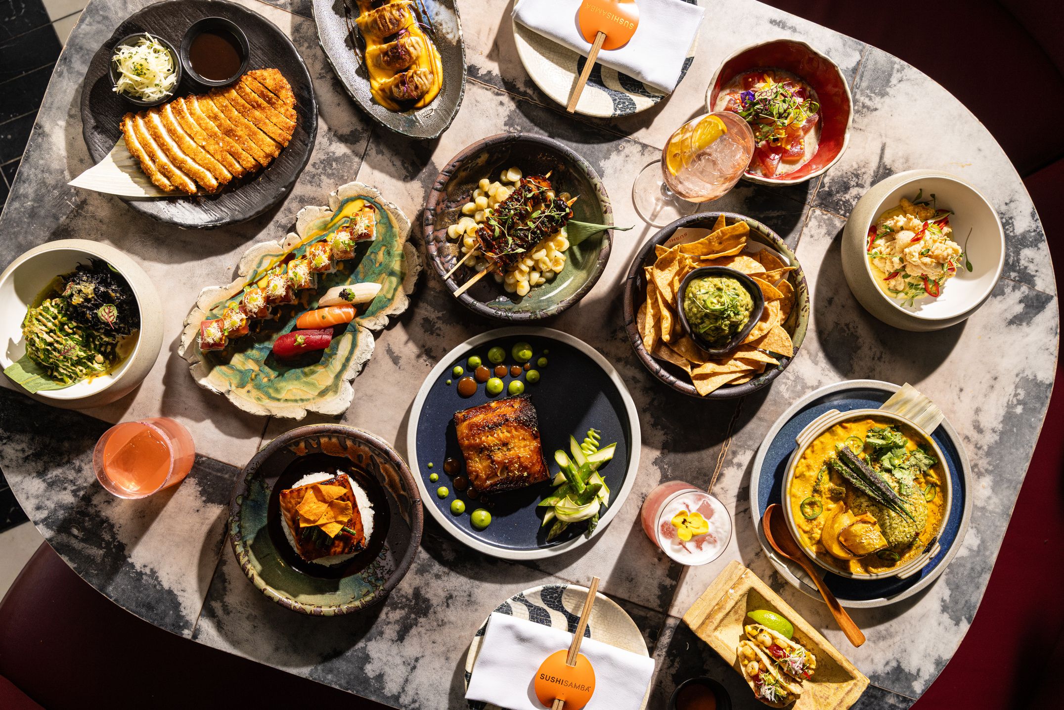 Vivo Menu dishes at Covent Garden