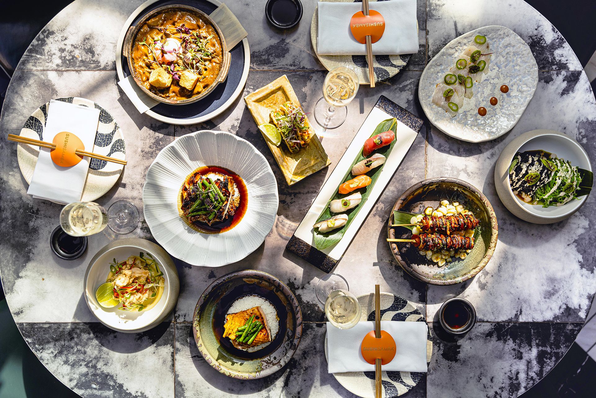 LUNCH SET MENU - sushisamba