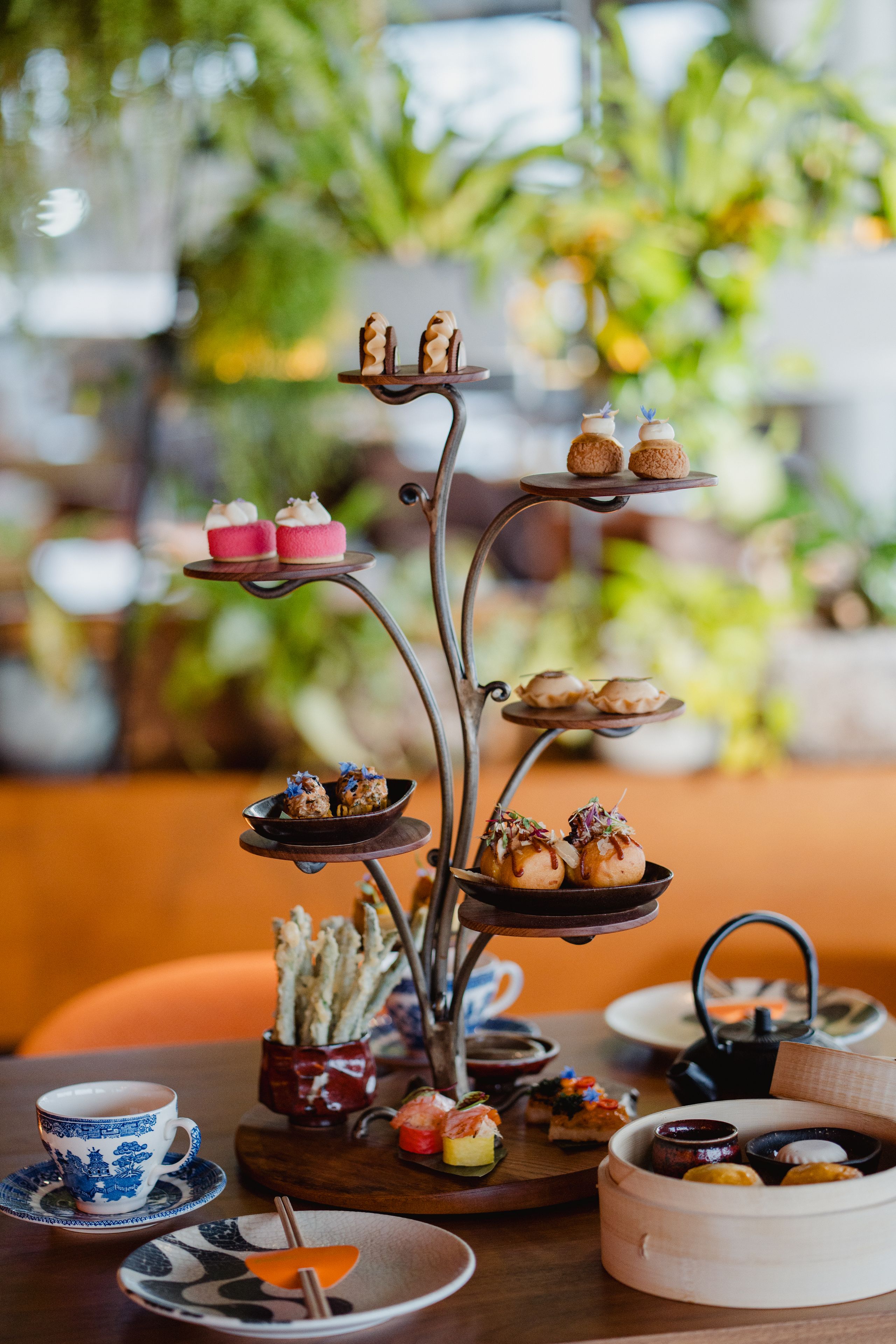 Afternoon tea SUSHISAMBA Edinburgh