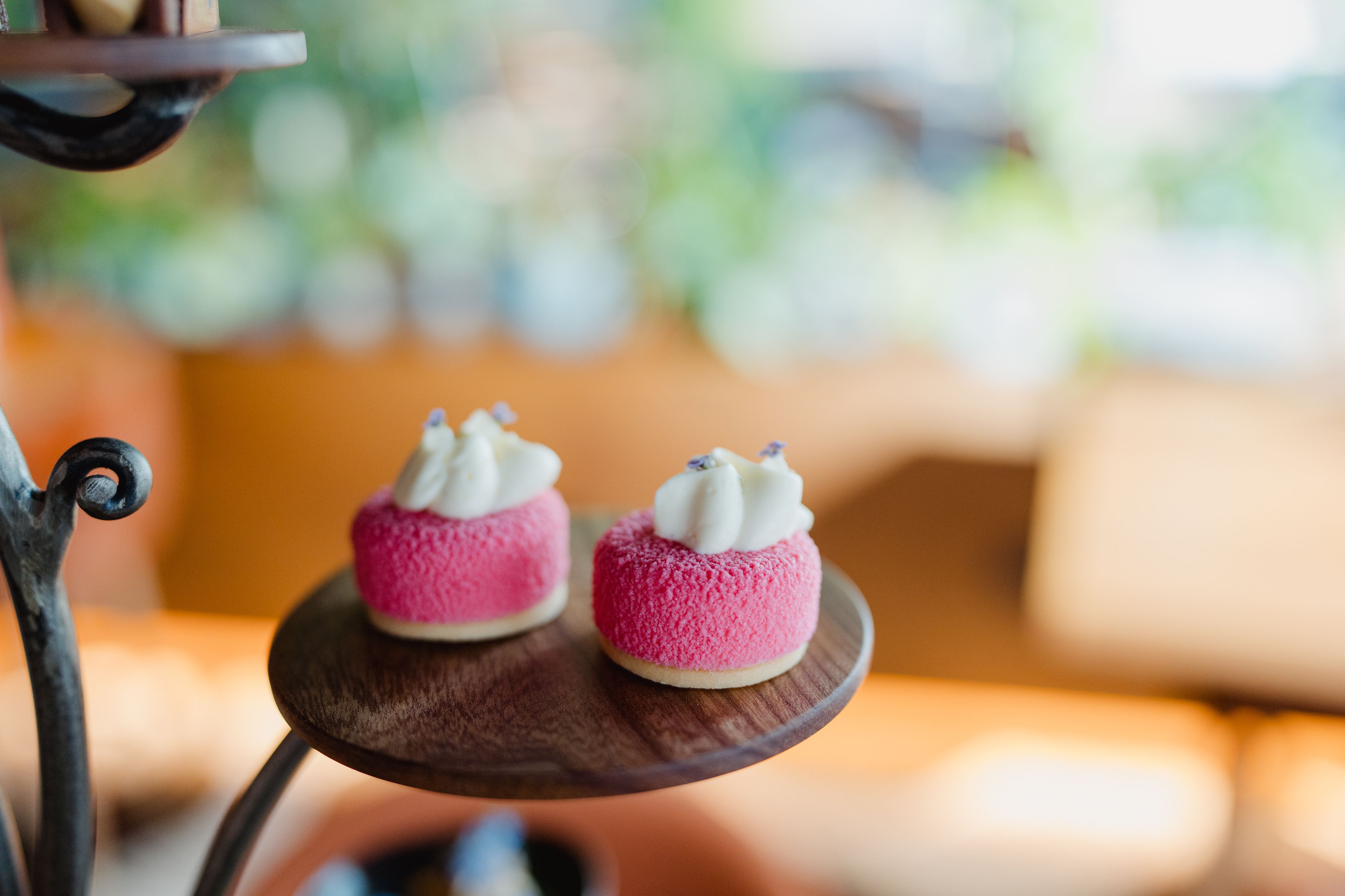 Afternoon Tea -Rhubarb and Custard Parfait