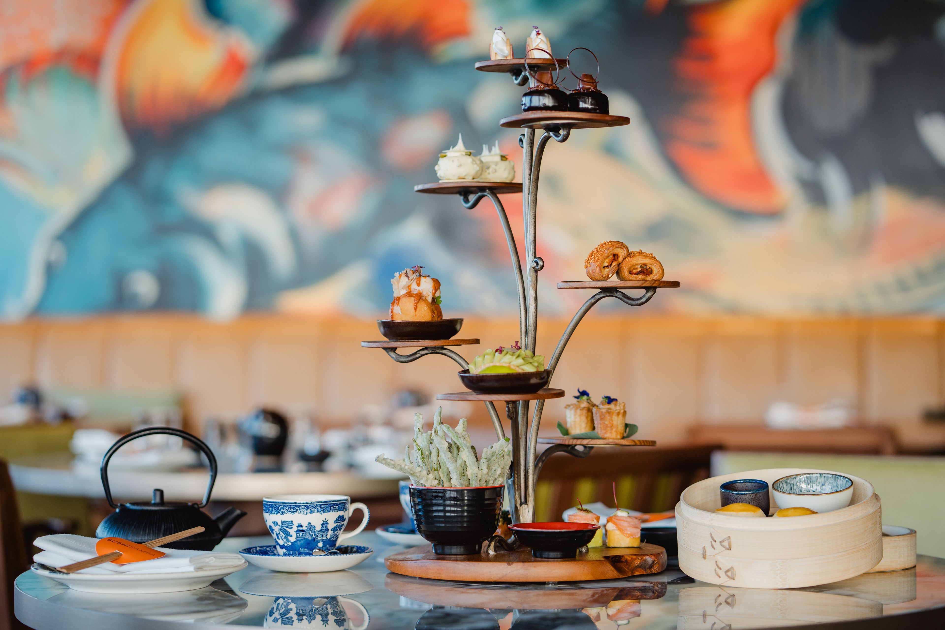 spring afternoon tea