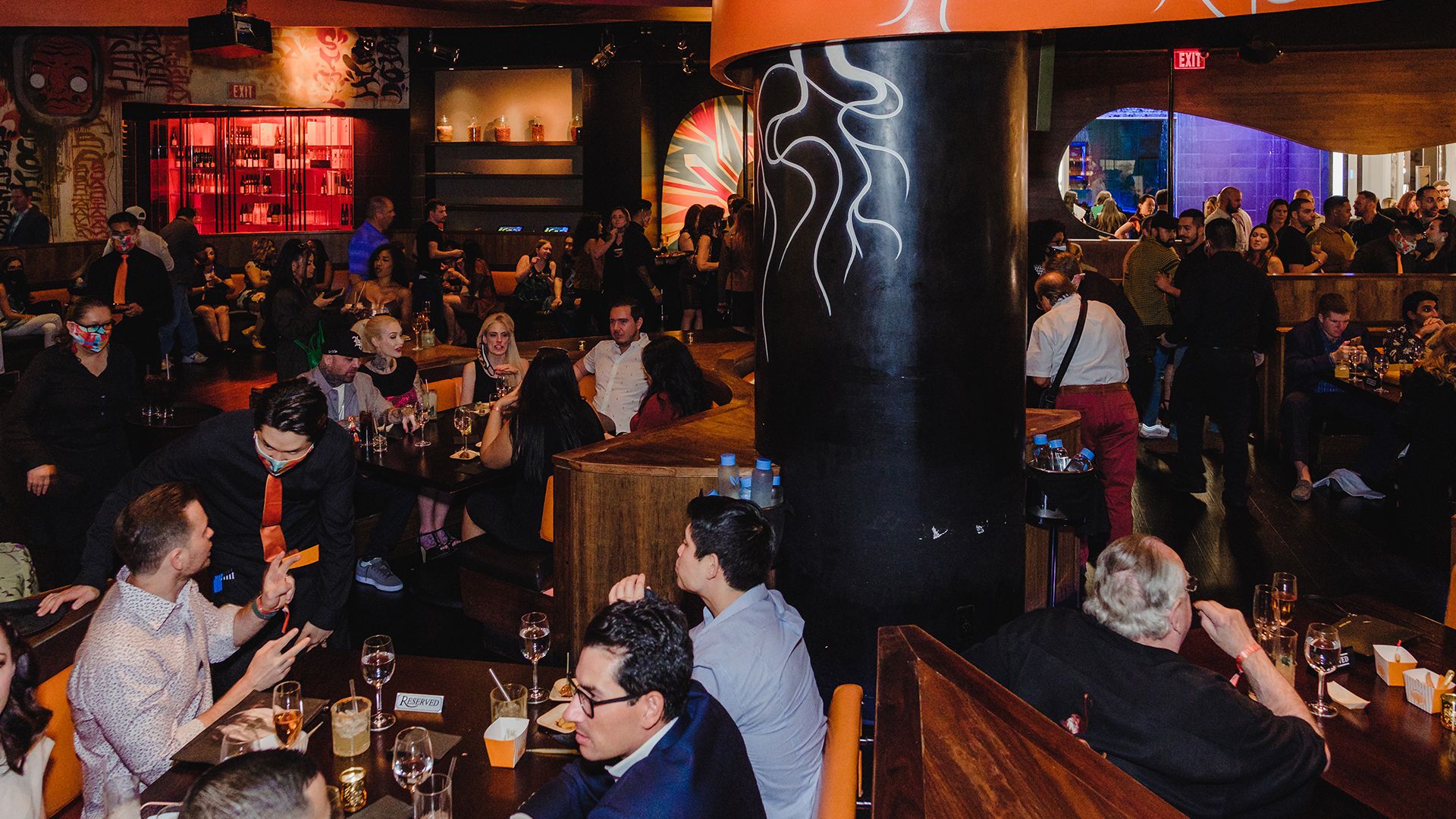 SUSHISAMBA Vegas party