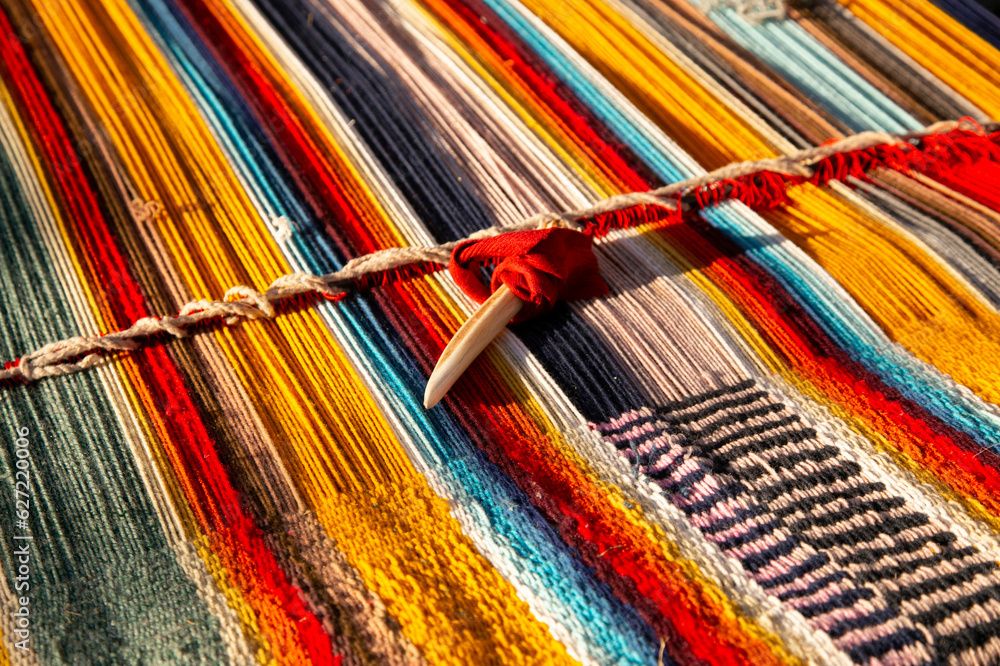 peruvian weaving