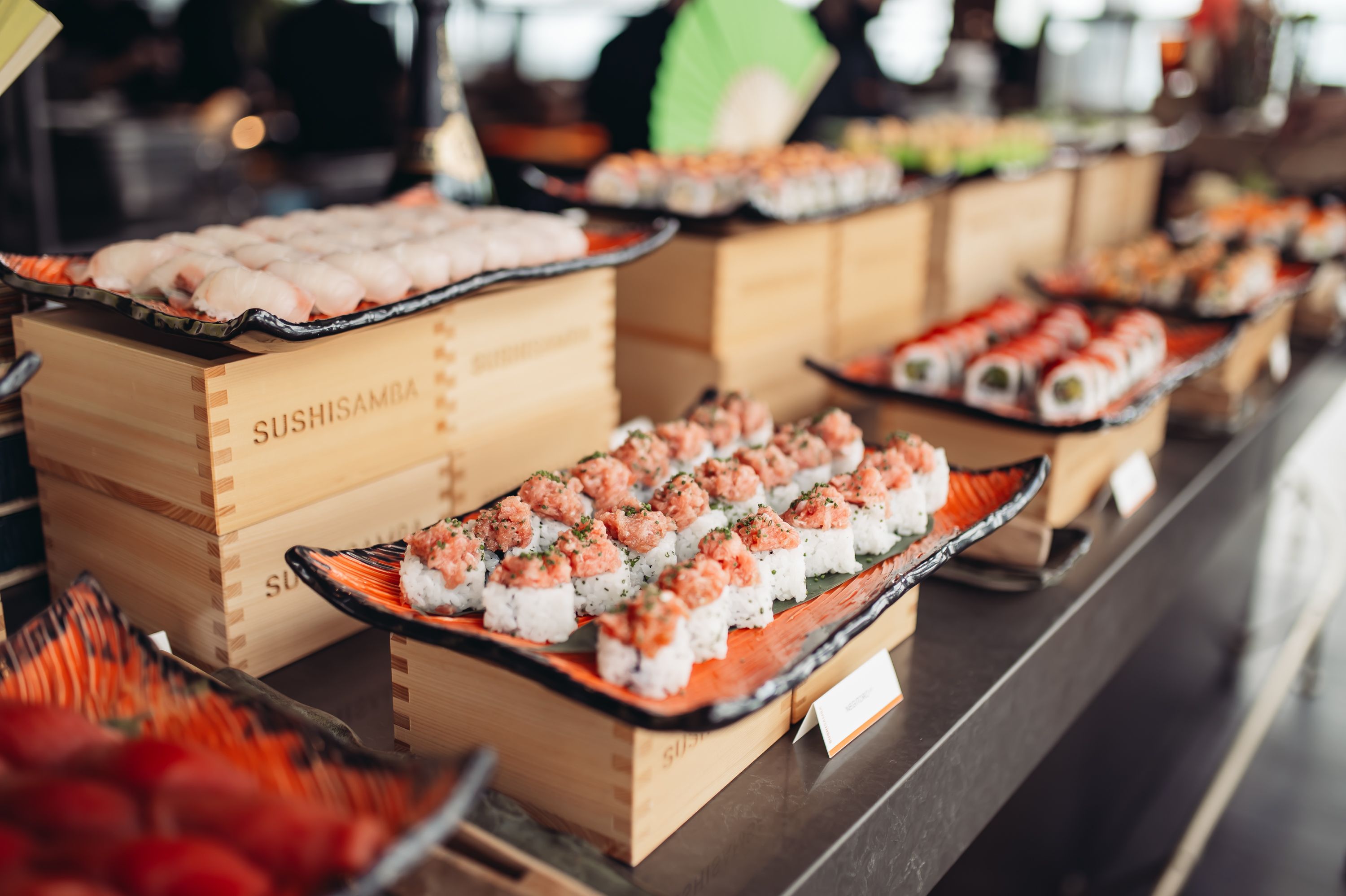 brunch sushi station SUSHISAMBA