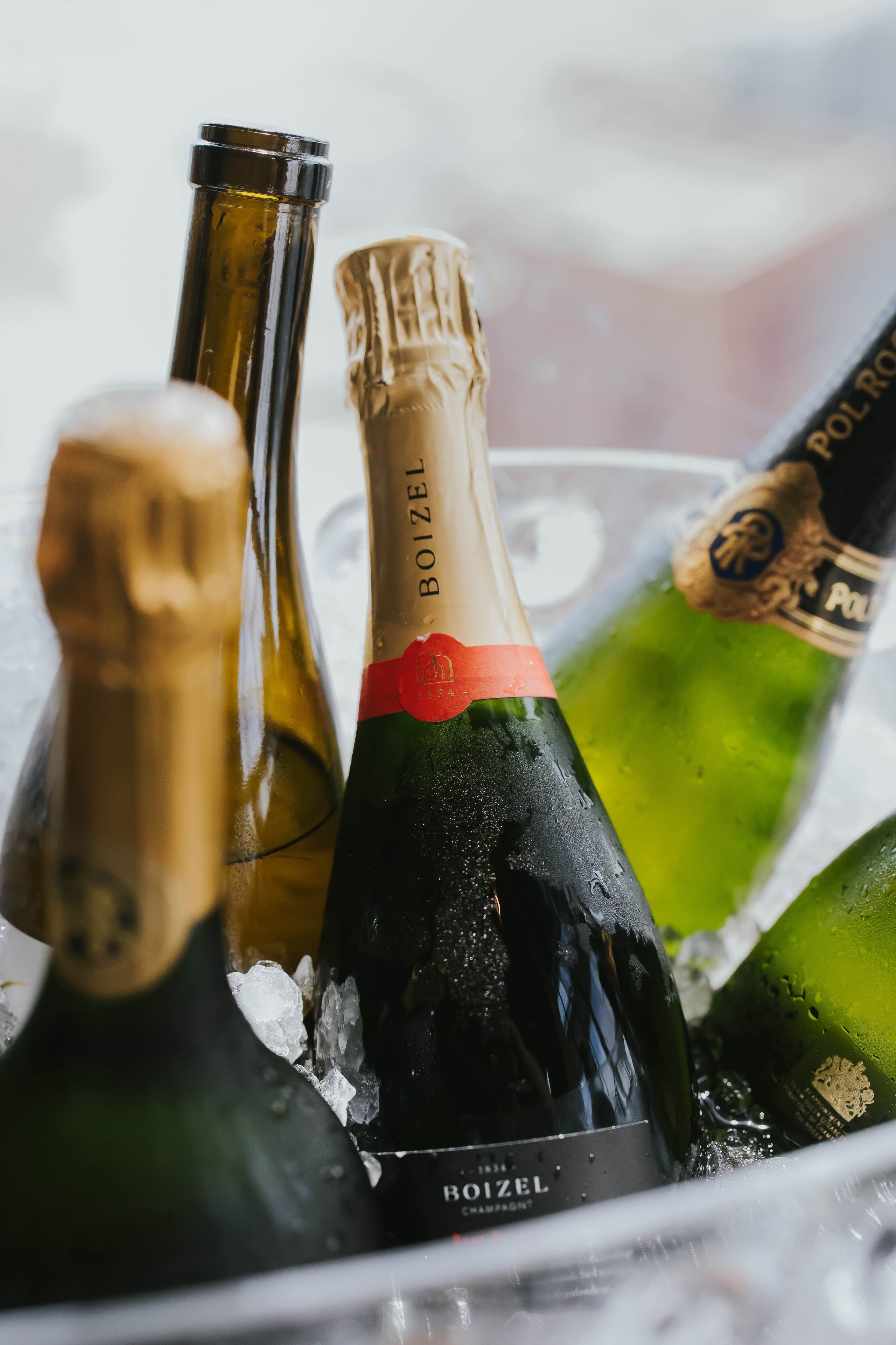 CHAMPAGNE BOTTLES AT SUSHISAMBA SINGAPORE