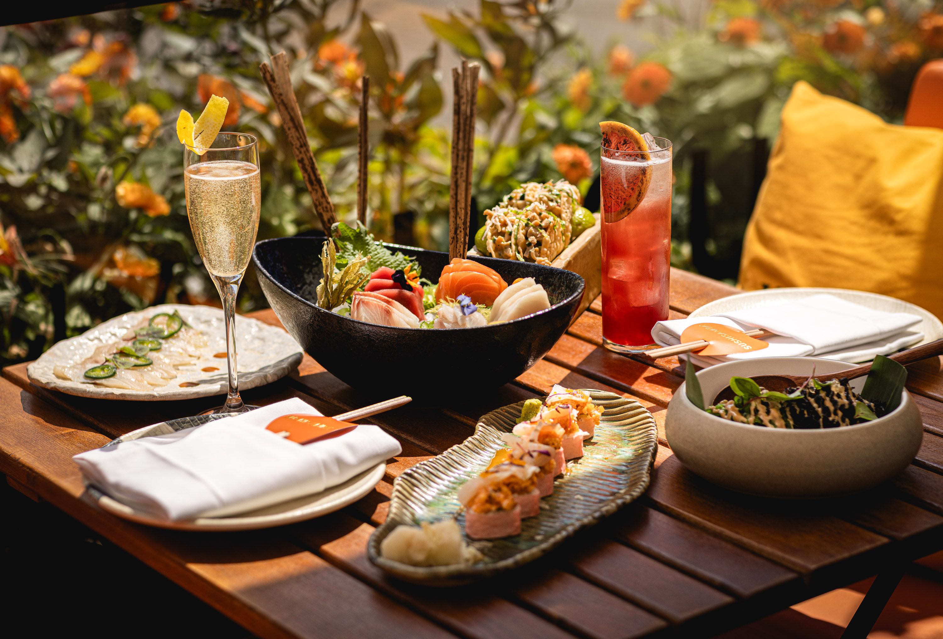 SUSHISAMBA Covent Garden Terrace Food