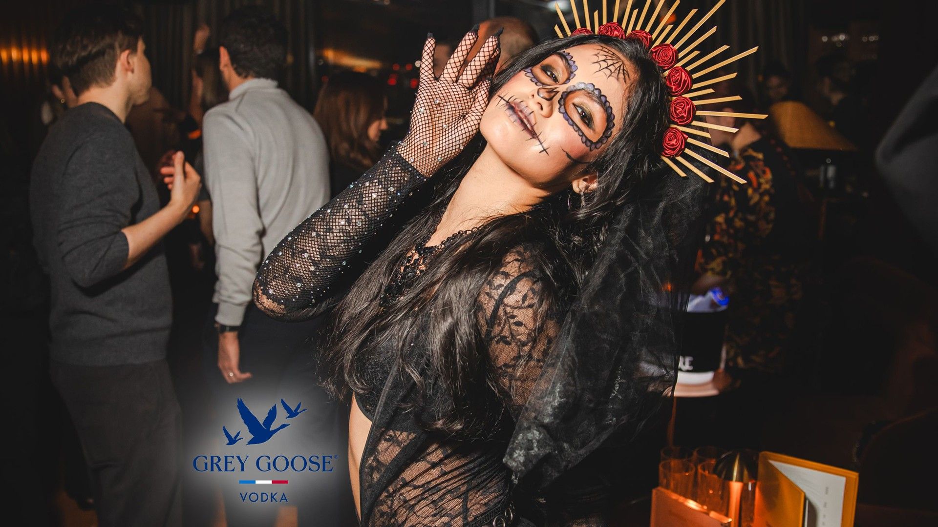halloween dancer at sushisamba