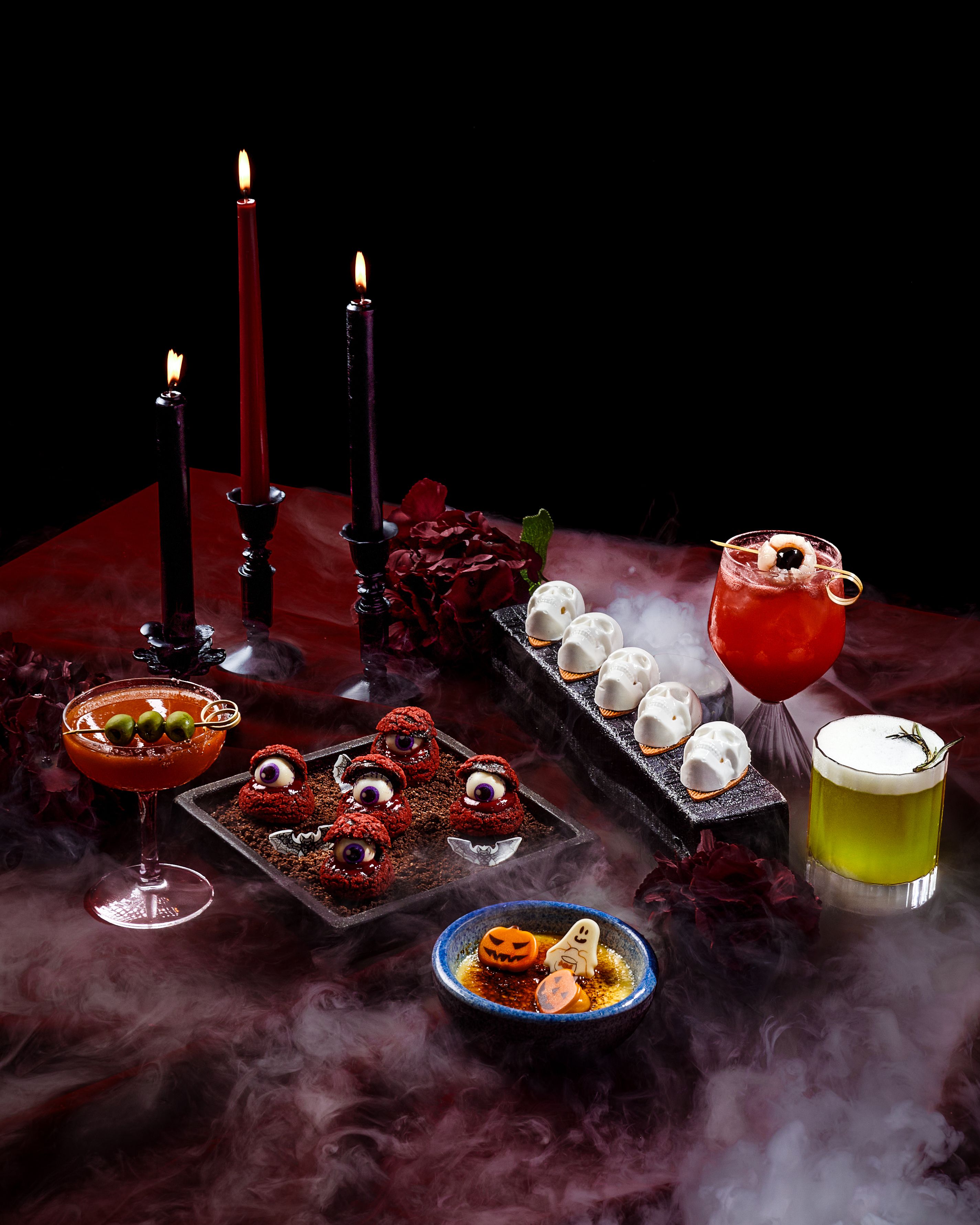 SUSHISAMBA Singapore Halloween drinks and dishes