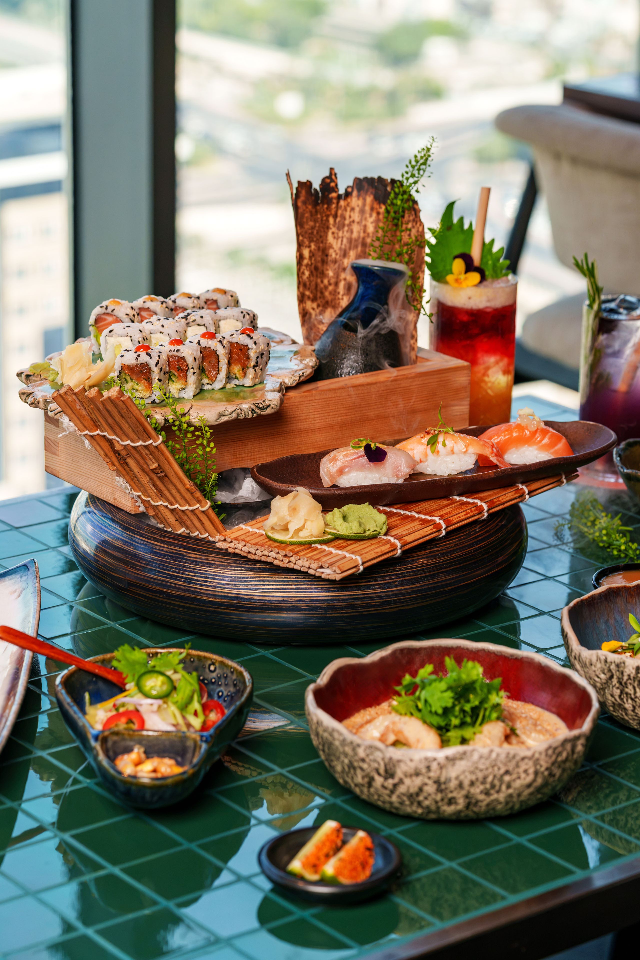 SUSHISAMBA Bahrain Vivo lunch