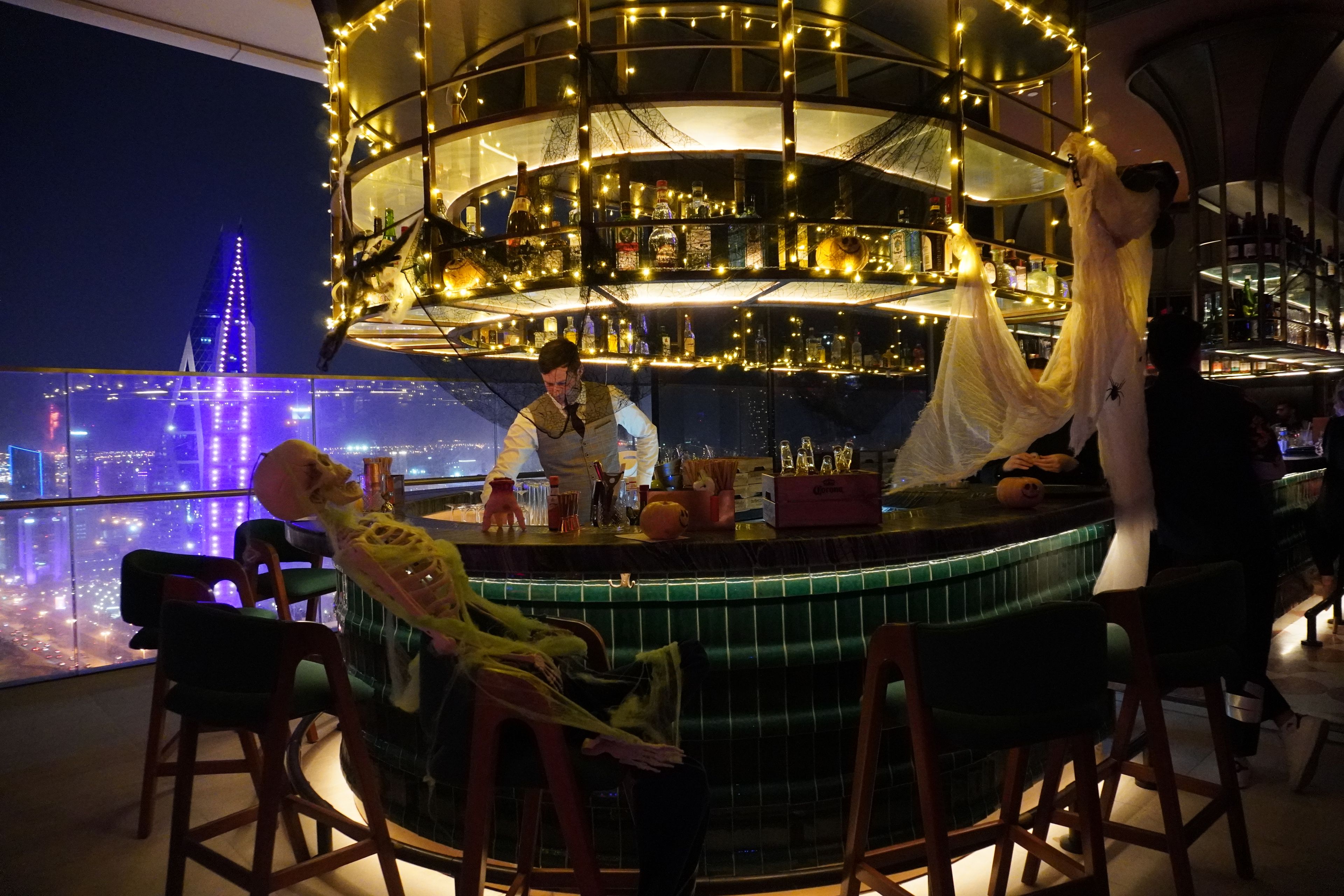 SUSHISAMBA Bahrain halloween bar